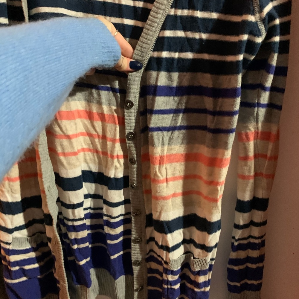 Fun Multi-colored Cardigan - Picture 2 of 3